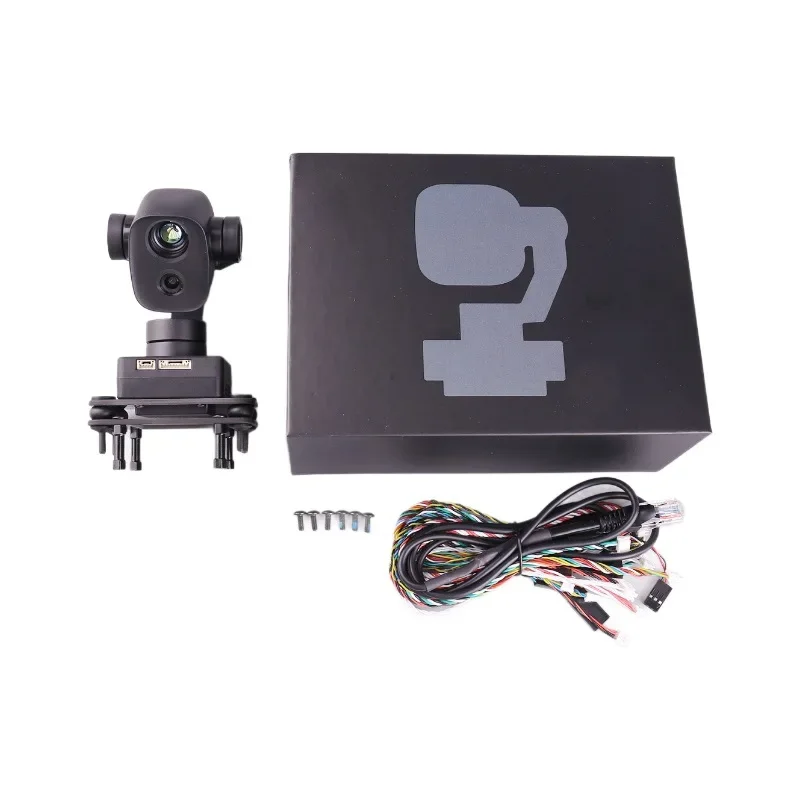 Thermal Imager Drone Gimbal - Drone ZT6 mini dengan pod lampu