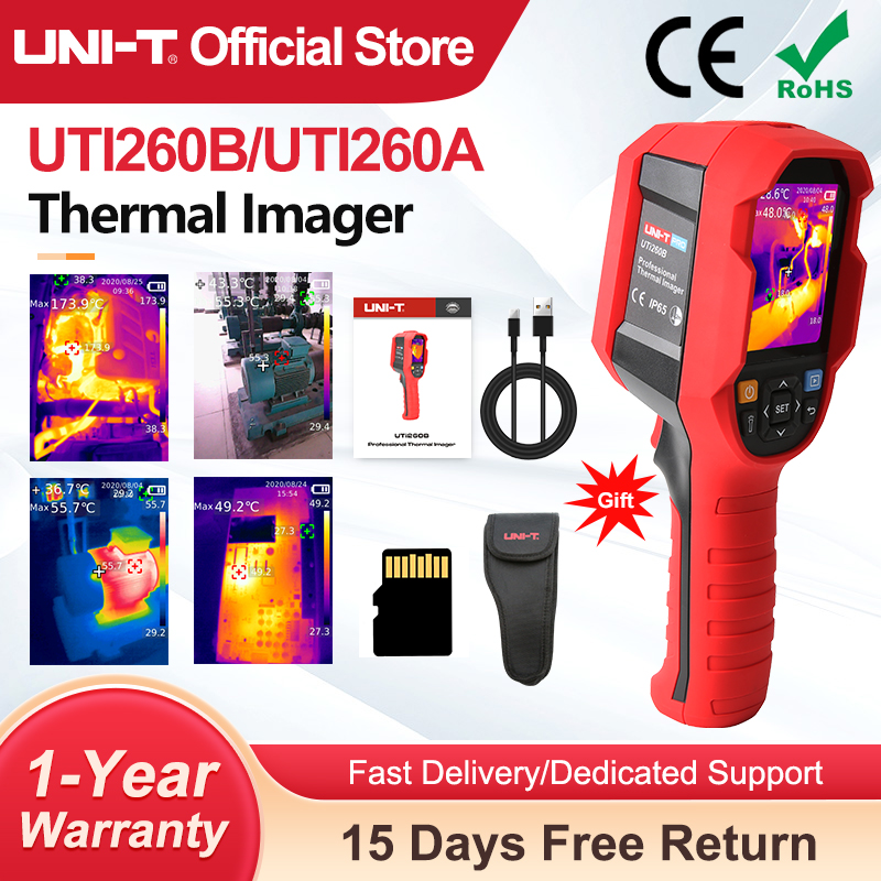 Kamera Pencitraan Termal UNI-T - Thermal Imaging Camera 256X192 ulasan dan harga