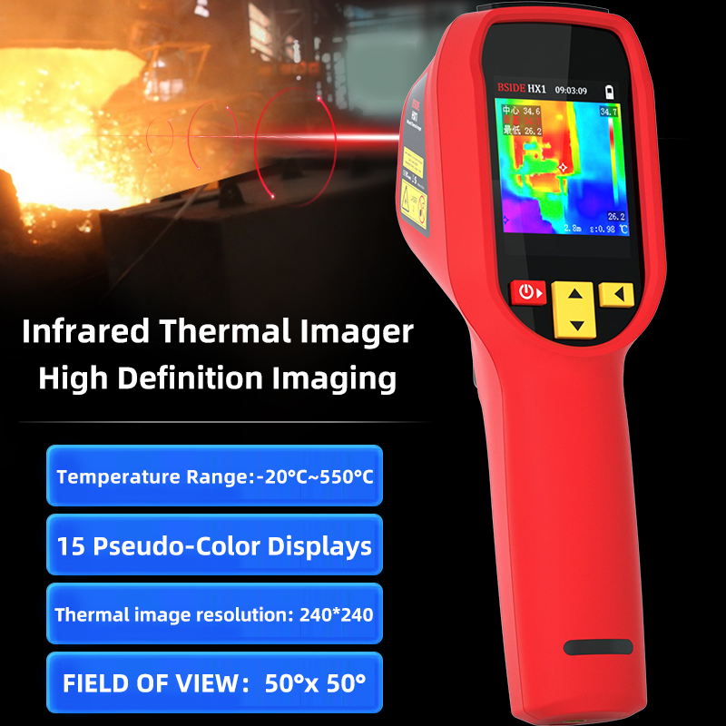 Kamera Pencitraan Termal HX1 2 - Nf 521 Thermal Imaging Camera ulasan dan harga