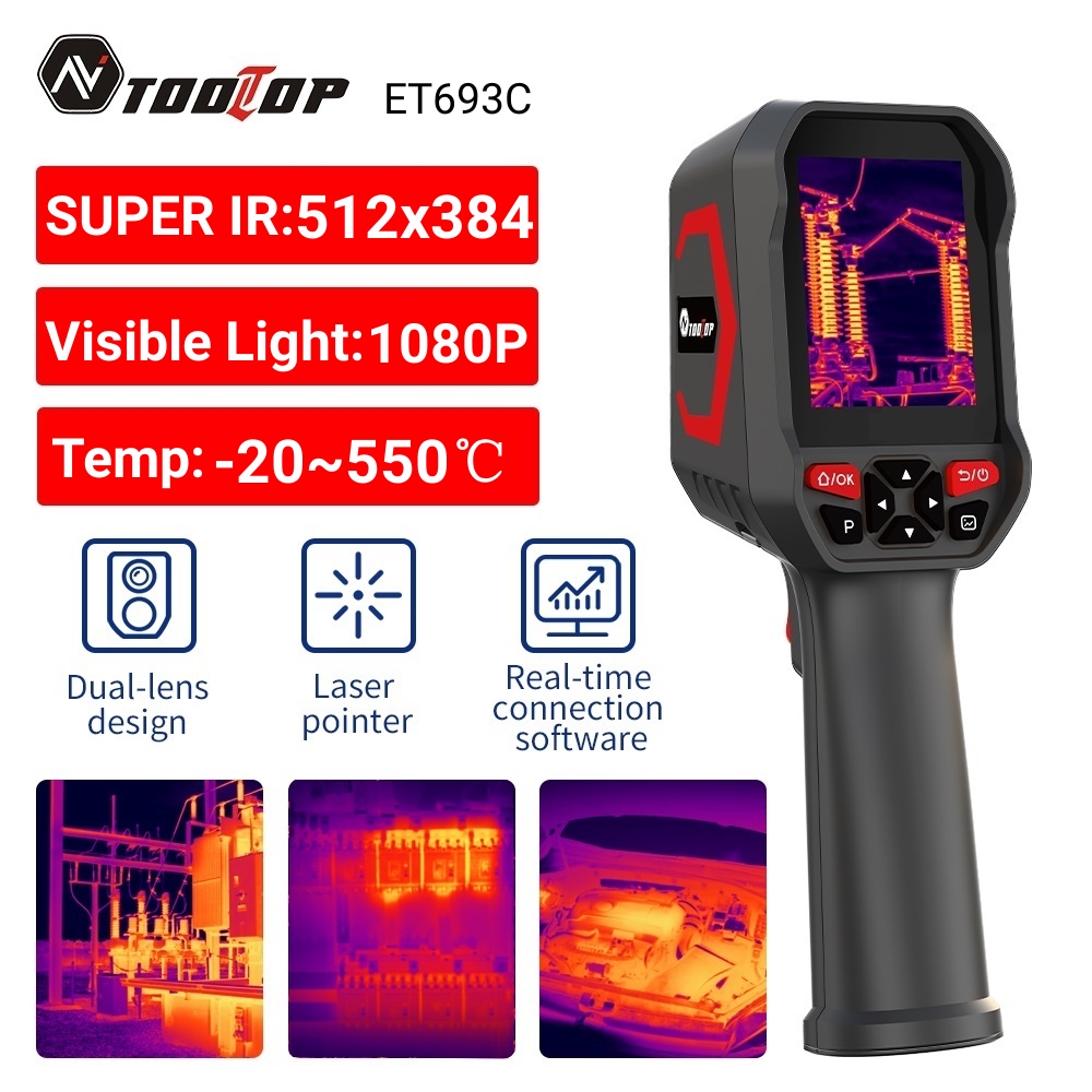 TOOLTOP ET693C Kamera Termal S - Nf 521 Thermal Imaging Camera ulasan dan harga