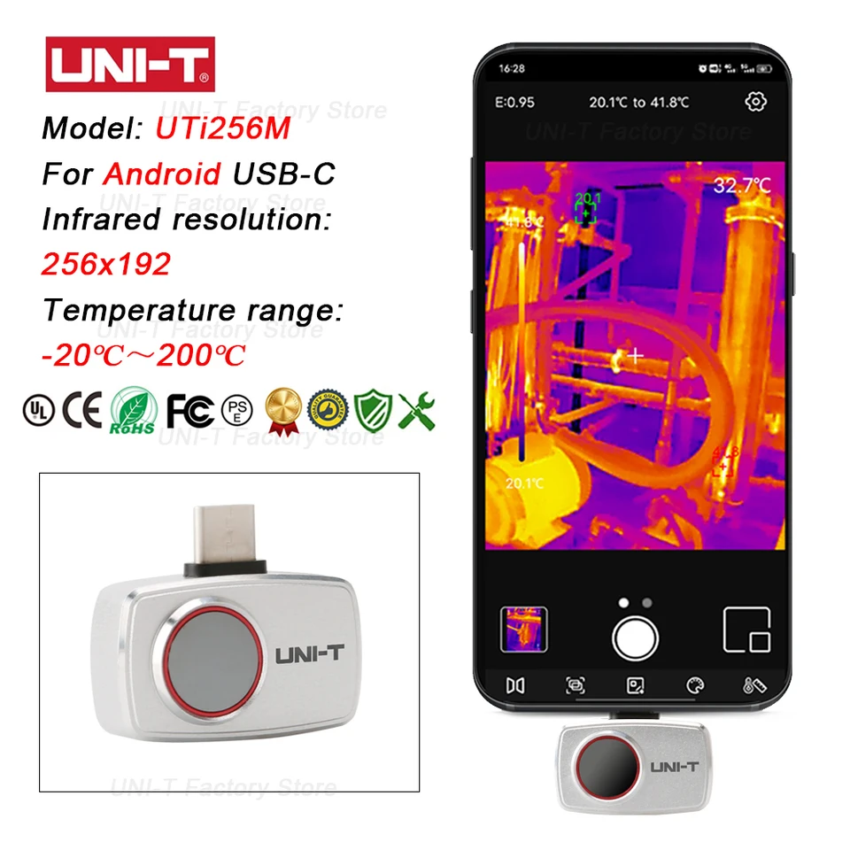 Kamera Pencitraan Termal Infra - Thermal Imaging Camera 256X192 ulasan dan harga